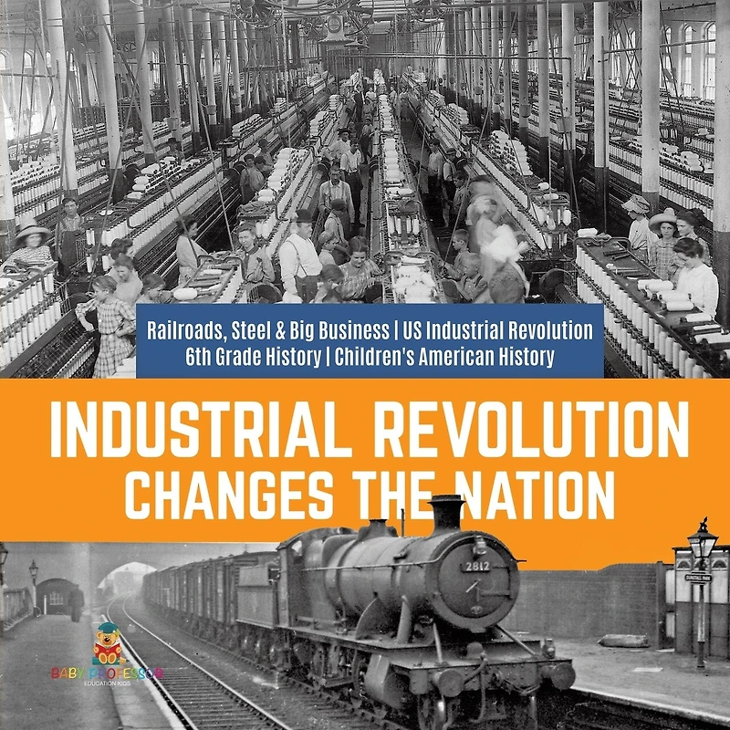 Industrial Revolution Changes the Nation Railroads, Steel & Big Business US 6th Grade History Children's American