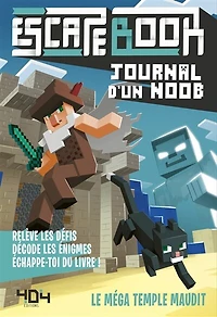 Le méga temple maudit: relève les défis, décode les énigmes et échappe-toi du livre !