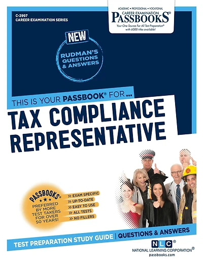 Tax Compliance Representative (C-2997): Passbooks Study Guide