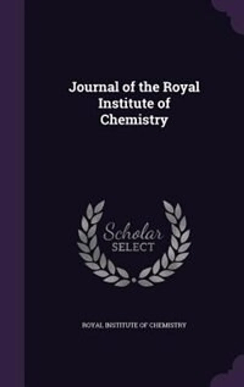 Journal of the Royal Institute Chemistry