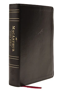 NASB, MacArthur Study Bible, Gray Hardcover, 1995 Text, Comfort Print: Unleashing God's Truth One Verse at a Time (Holy New American Standard Bible)