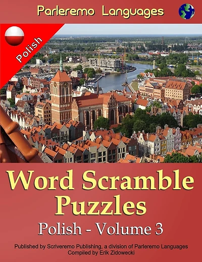 Parleremo Languages Word Scramble Puzzles Polish - Volume 3
