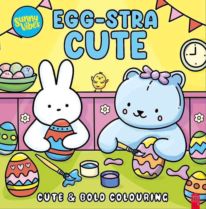 Egg-stra Cute: cute and bold coloring