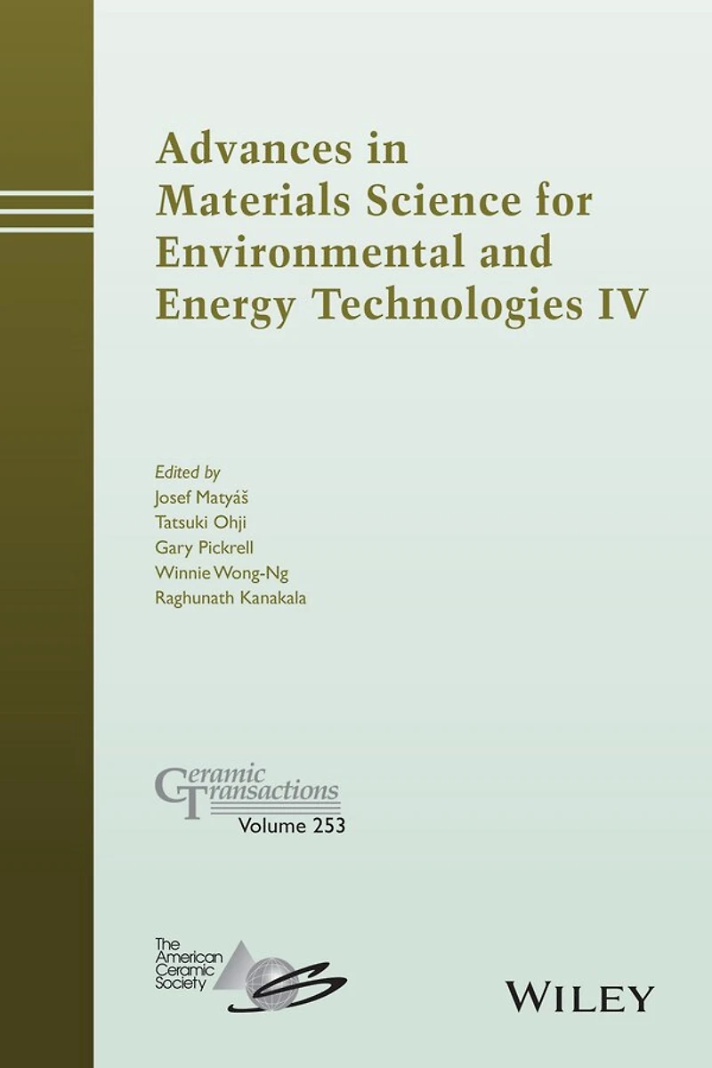 Advances Materials Science for Environmental and Energy Technologies IV
