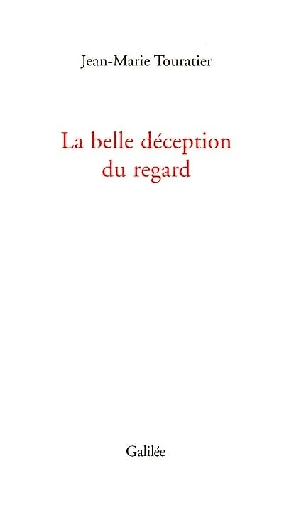 La belle déception du regard: réflexions sur l'art contemporain