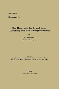Das Hypernetz des R4 und seine Darstellung nach dem Zweispurenprinzip
