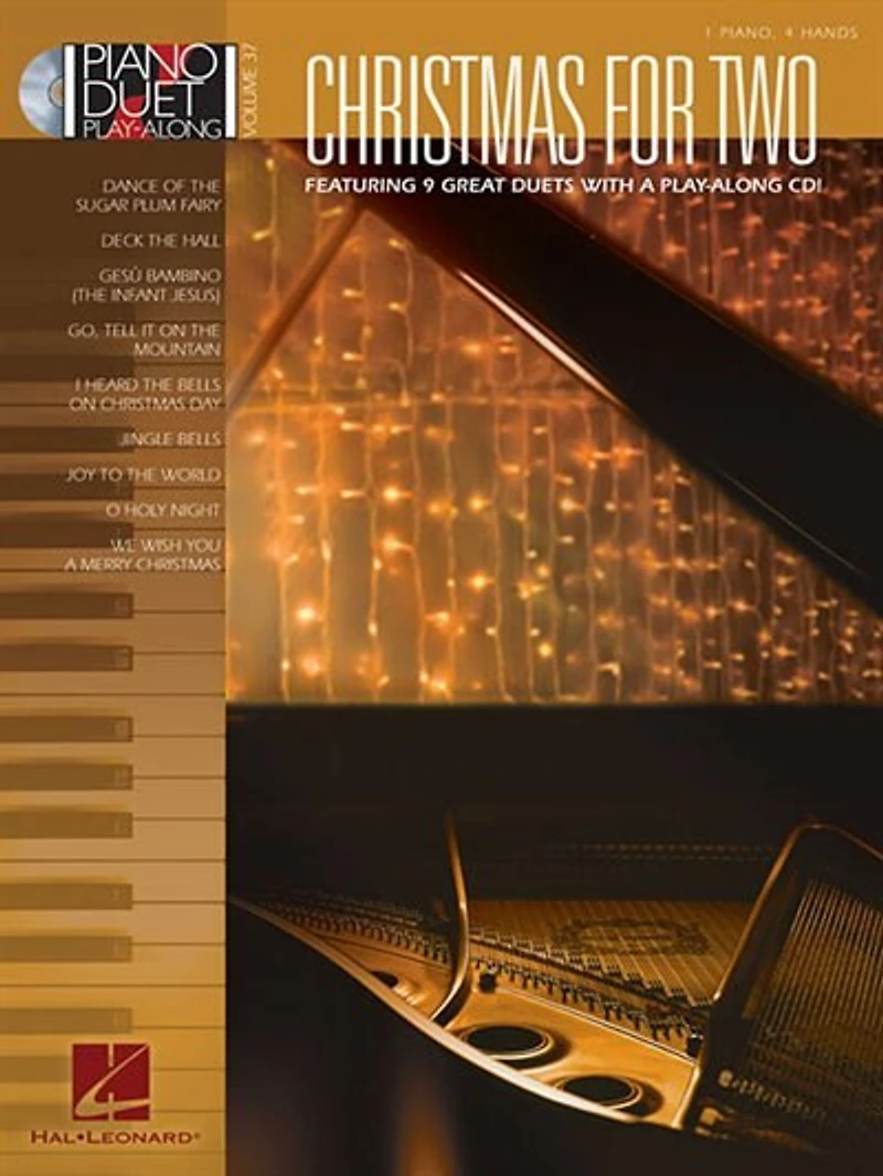 Christmas for Two: Piano Duet Play-Along Volume 37