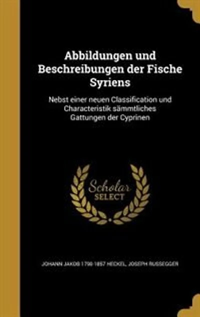 Abbildungen und Beschreibungen der Fische Syriens: Nebst einer neuen Classification und Characteristik sämmtliches Gattungen der Cyprinen