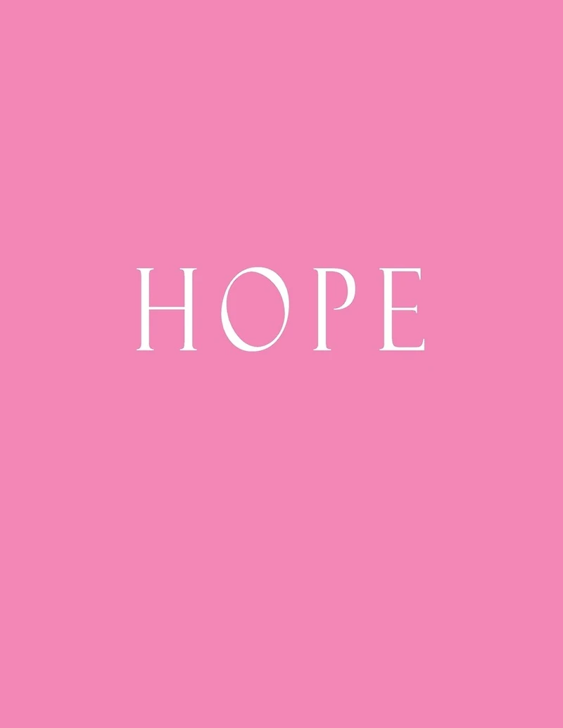 Hope: Decorative Book to Stack Together on Coffee Tables, Bookshelves and Interior Design - Add Bookish Charm Decor to Your Home - Stack Deco Books together to create Your unique Fashion Design style - Hope