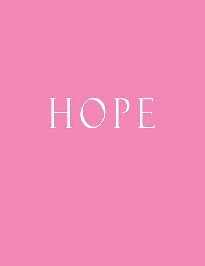 Hope: Decorative Book to Stack Together on Coffee Tables, Bookshelves and Interior Design - Add Bookish Charm Decor to Your Home - Stack Deco Books together to create Your unique Fashion Design style - Hope