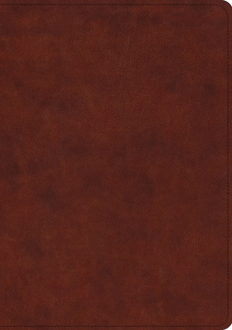 Esv Study Bible, Large Print (trutone, Forest/tan, Trail Design)