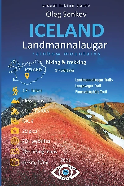 ICELAND, Landmannalaugar Rainbow Mountains, Hiking & Trekking: Visual Hiking Guide