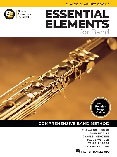 Essential Elements for Band - Eb Alto Clarinet Book 1 with EEi