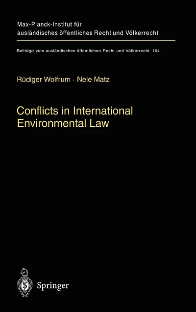 Conflicts International Environmental Law