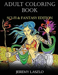 Adult Coloring Book: Sci-fi And Fantasy Edition