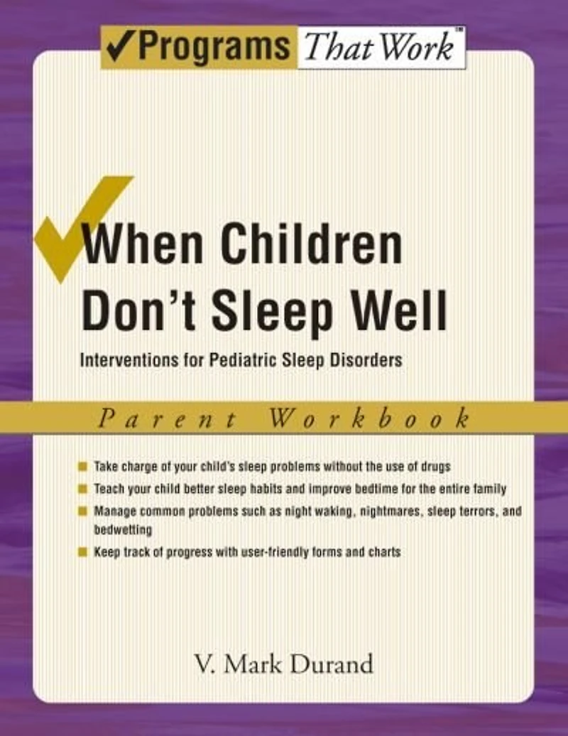 Pediatric Sleep Disorders: Parent Workbook