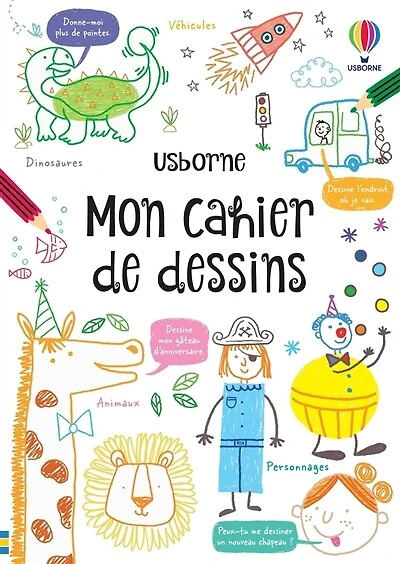 Mon cahier de dessins
