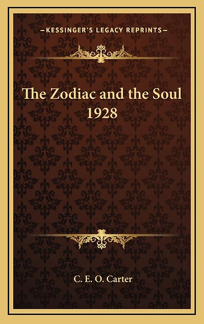 The Zodiac and the Soul 1928