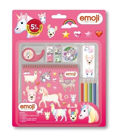 Colorie et Décore : EMOJI Licorne : Volume 1: EMOJI Licorne