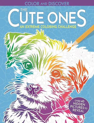 Color and Discover: The Cute Ones: 28 Hidden Pictures to Reveal