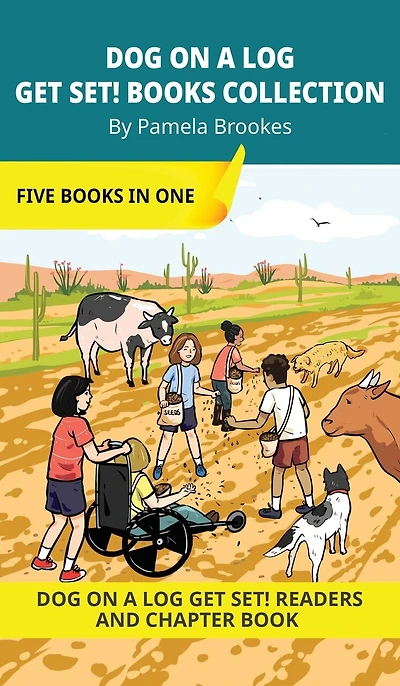 DOG ON A LOG Get Set! Books Collection: Decodable Series for Learning to Read. For Early Readers and Students with Dyslexia. (Words with Three Letters)