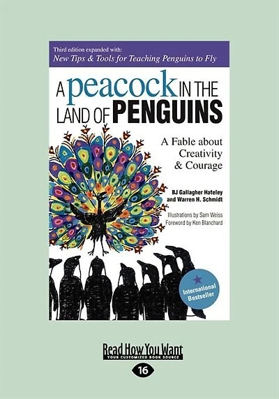 A Peacock In The Land Of Penguins (large Print 16pt)