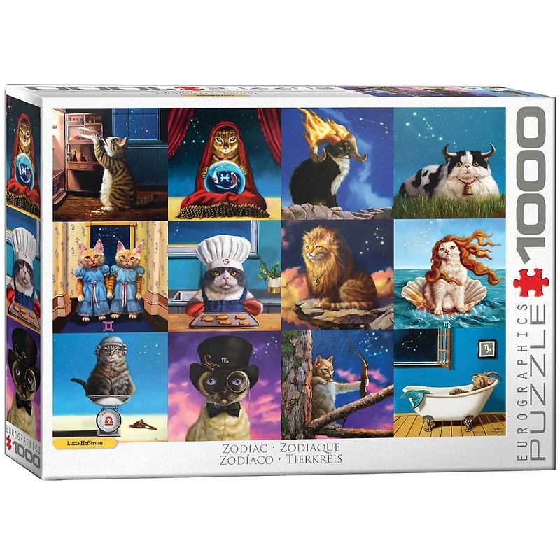 Funny Zodiac by Heffernan 1000 pc Puzzle