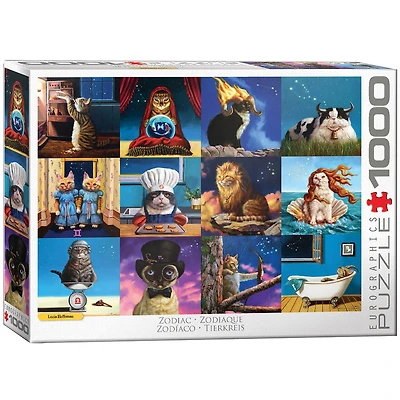 Funny Zodiac by Heffernan 1000 pc Puzzle