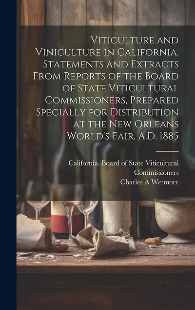 Viticulture and Viniculture in California. Statements and Extracts From Reports of the Board of State Viticultural Commissioners, Prepared Specially for Distribution at the New Orleans World's Fair, A.D. 1885