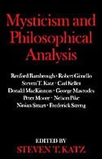 Mysticism and Philosophical Analysis
