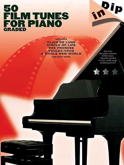 50 Film Tunes For Piano - Graded: Dip In Series