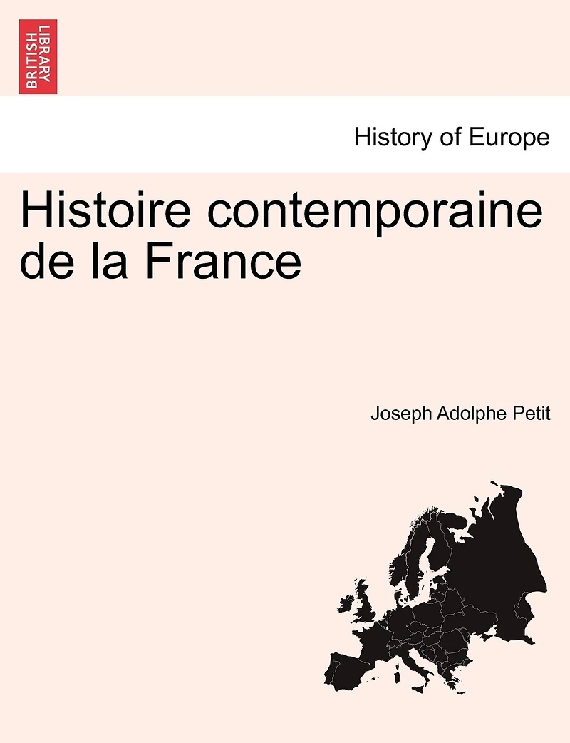Histoire Contemporaine De La France Tome Premier