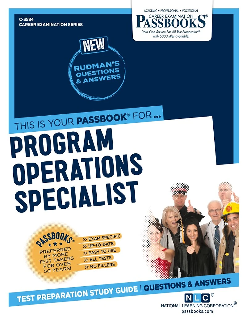 Program Operations Specialist (C-3584): Passbooks Study Guide