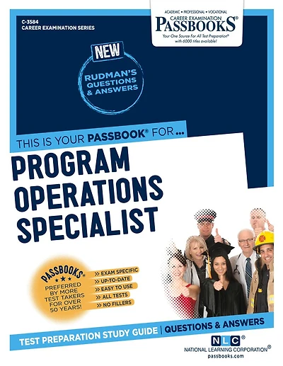 Program Operations Specialist (C-3584): Passbooks Study Guide