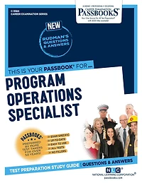 Program Operations Specialist (C-3584): Passbooks Study Guide