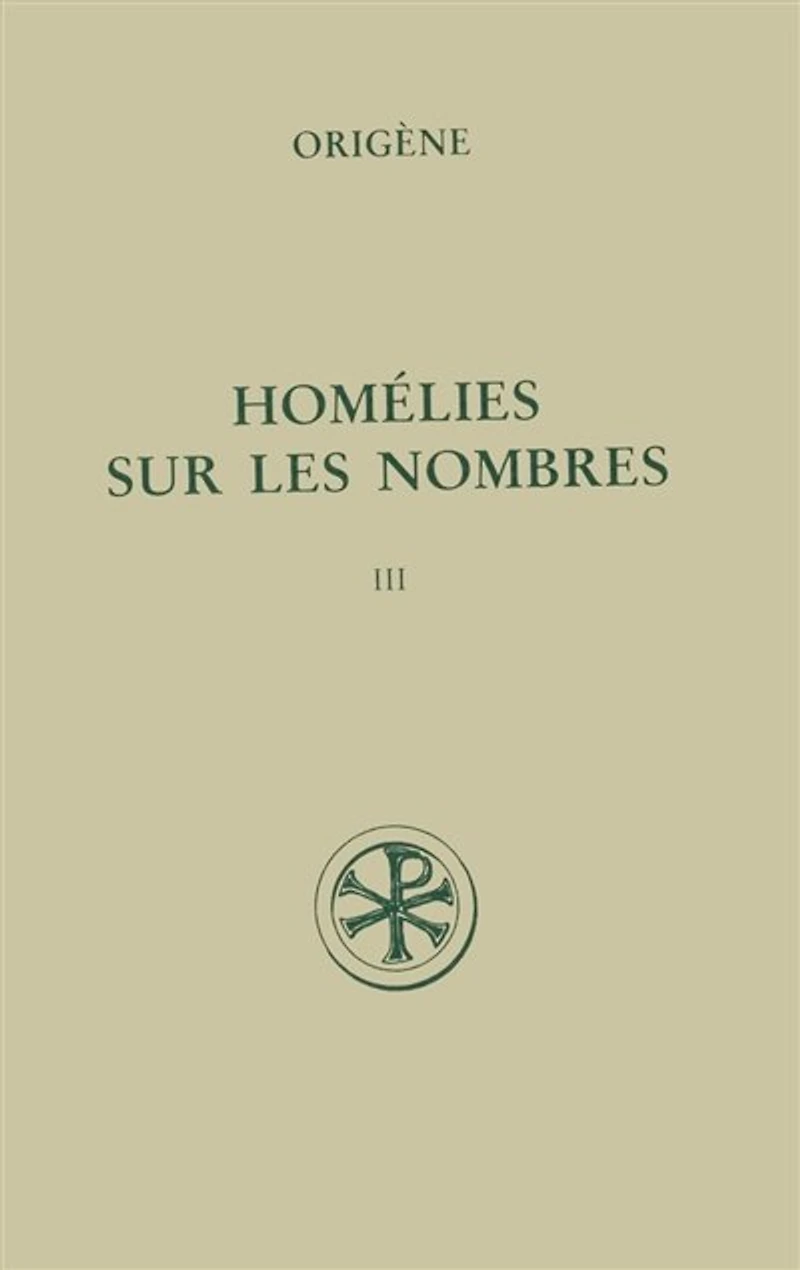 Homélies XX-XXVIII