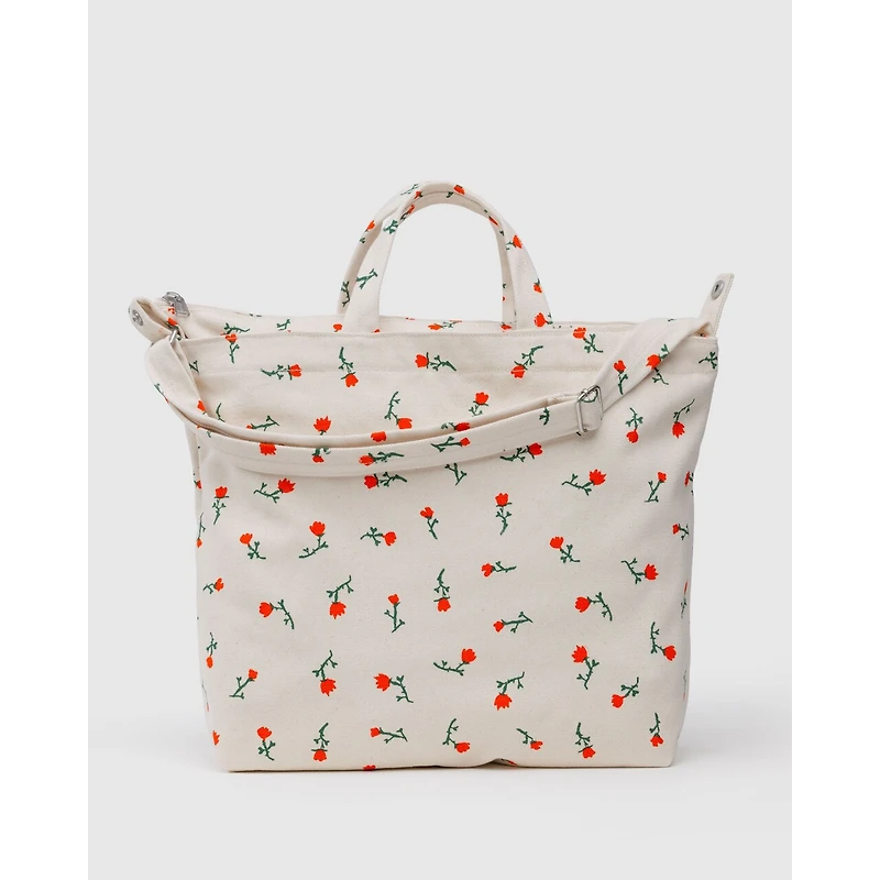 Horizontal Zip Duck Bag - Painted Wildflower