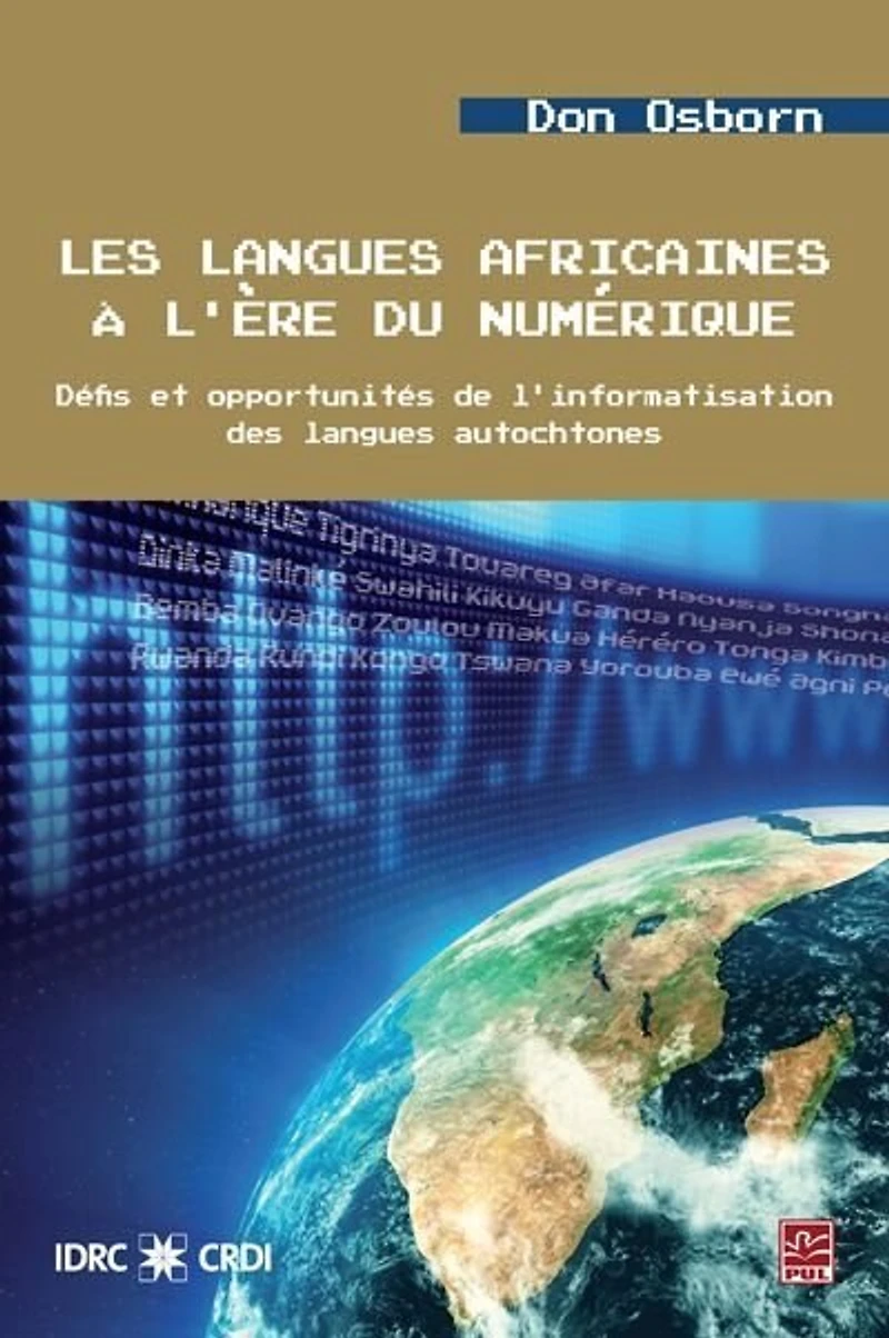 Les langues africaines à l'ère numérique: défis et opportunités de l'informatisation des langues autochtones