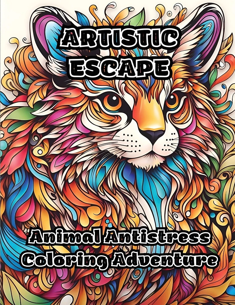 Artistic Escape: Animal Antistress Coloring Adventure