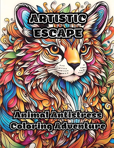 Artistic Escape: Animal Antistress Coloring Adventure