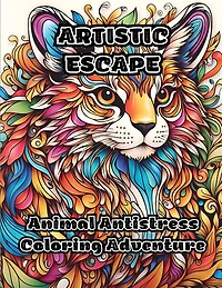 Artistic Escape: Animal Antistress Coloring Adventure
