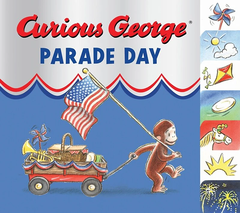 Curious George Parade Day Tabbed