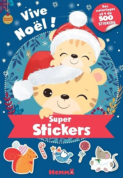 Vive Noël ! : super stickers: super stickers
