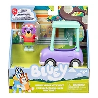 Bluey Basic Vehicle Granny Car & Janet