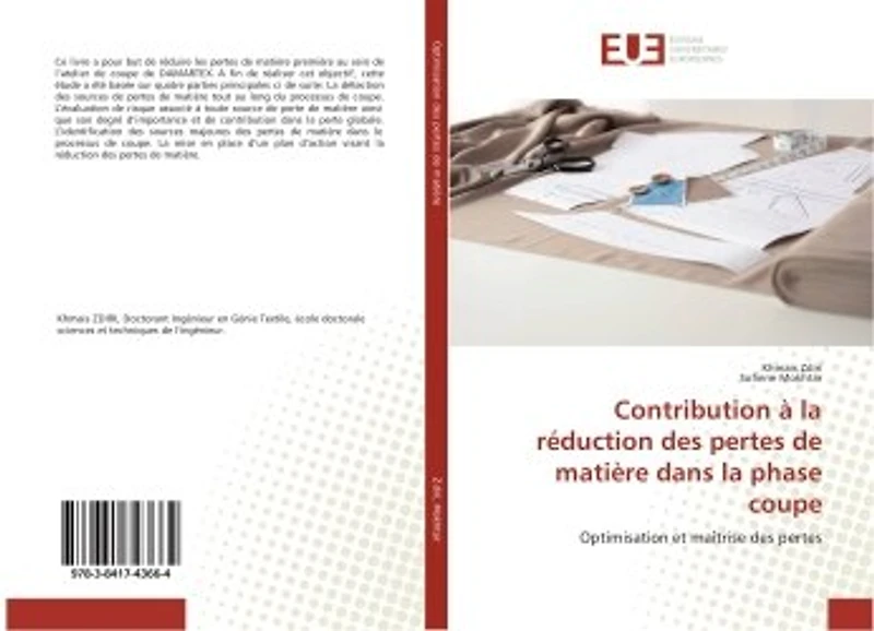 Contribution A la reduction des pertes de matiere dans la phase coupe: Optimisation et maîtrise des pertes