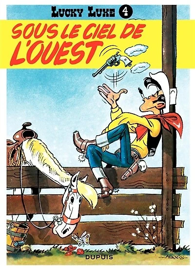 Lucky Luke - Tome 4 - Sous le ciel de l'Ouest