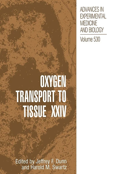 Oxygen Transport to Tissue XXIV