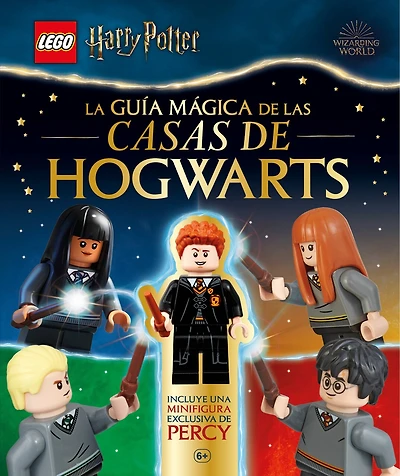 LEGO Harry Potter la guía mágica de las casas Hogwarts (A Spellbinding Guide to Houses): Con exclusiva minifigura Percy Weasley