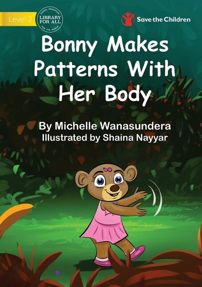 Bonny Makes Patterns With Her Body