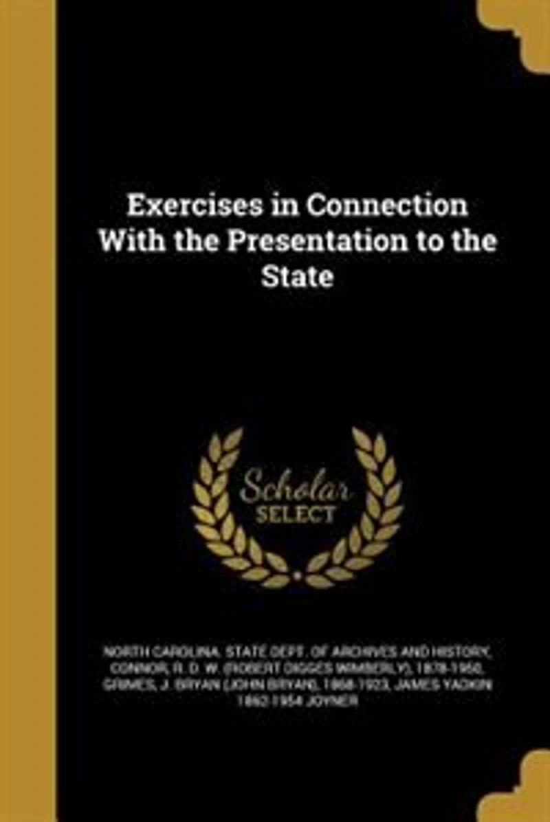 Exercises Connection With the Presentation to State